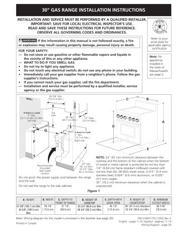 huntingdon 30 gas stove installation manual